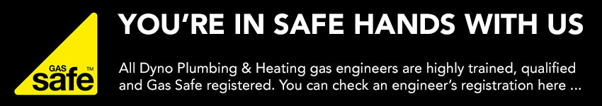 Gas Safe registered – Dyno Plumbing